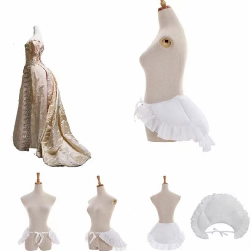 Imbottitura per il fondoschiena Vittoriana Bustle Pannier Sottogonna Elizabethan Bumroll Accessorio per Abito Bumroll Versatile Imbottitura per il fondoschiena