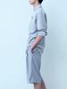 Luvm Wide Bermuda Pants For Men_Melange Gray