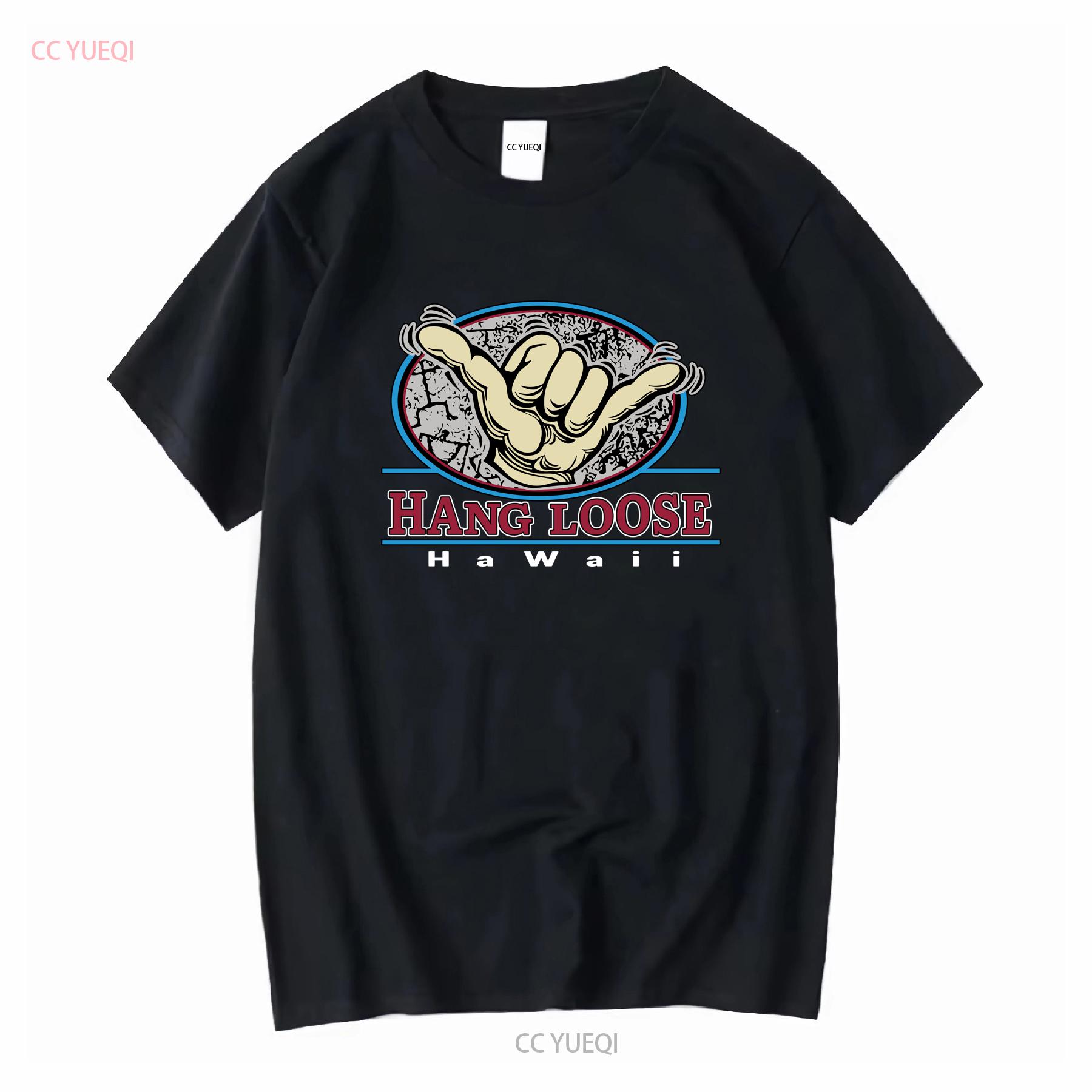 

Vintage Hang Loose Hawaii Surf Style T Shirt Mens Size Large Aus Postage vintage Washed Comfortable Stretched Soft 4XL