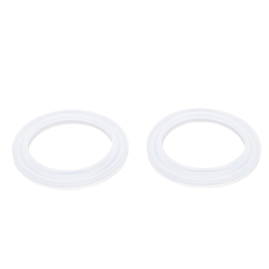 2 Pcs 51mm Silicone Steam Ring Replacement for Petrus PE3320 3606 Coffee Machine Grouphead Gasket