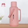 Large Leather-Covered Thermos Flask for Home or Dorm Use - Keeps Tea Warm, Plastic Exterior, Ideal for Students