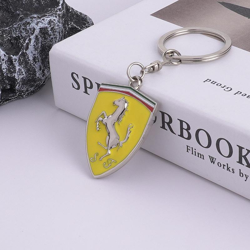 3D Bildekor Nyckelring Liten Gåva Nyckelring Ring För Ferrari 308 GT4 328 GTB GTS F355 360 Modena F430 458ltalia 488 GTB F8 Tributo