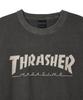 Treasure Magazine Pigment-Dyed Short Sleeve T-Shirt Charcoal