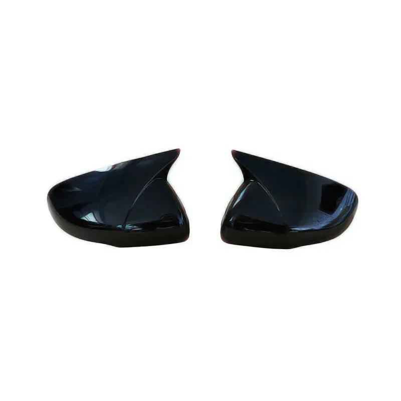 For Kia Sorento    ABS Rearview Side Mirror Cover Wing Cap Exterior Door Housing Trim Adhesive Sticker Parts