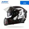 Jiekai Full Face Electric Motorcycle Helmet - Unisex, All-Season Racing Safety