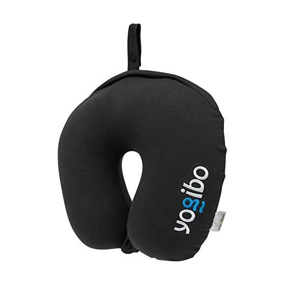 Yogibo Neck Pillow Logo Yogibo Neck Pillow Logo Dark Gray Father s Day Present Airplane Pillow Travel Shinkansen U-shaped Pillow Neck Pillow