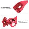 OSOLADY Rear Brake Rocker Arm Accessories Universal Fit Red Heavy Duty Alloy Bike Modification Random Style