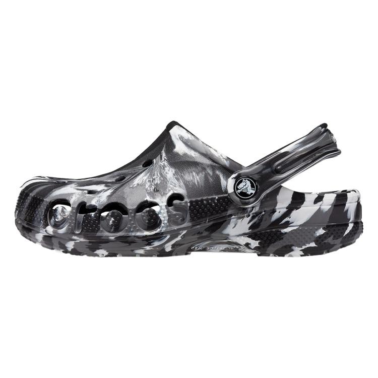 Crocs Baya Clogs Black White Men s 206935-066 EU 41-42