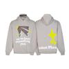Unisex Broken Planet Print Velvet Hoodie - Trendy & Casual