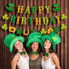 Day St Patricks Irish Festival Decor Banner Cake Topper Party Decor Supplies