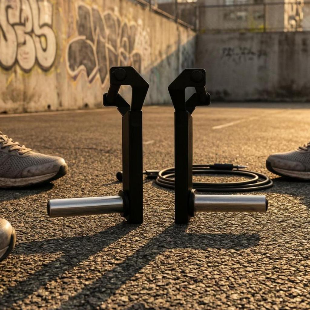 Farmer Walk Training Rods Carbon Steel Deadlift Knurled Grip