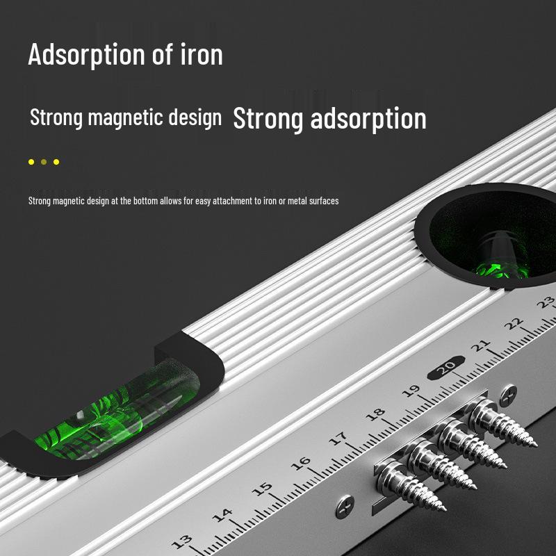 High Precision Magnetic Aluminum Bubble Level Tool