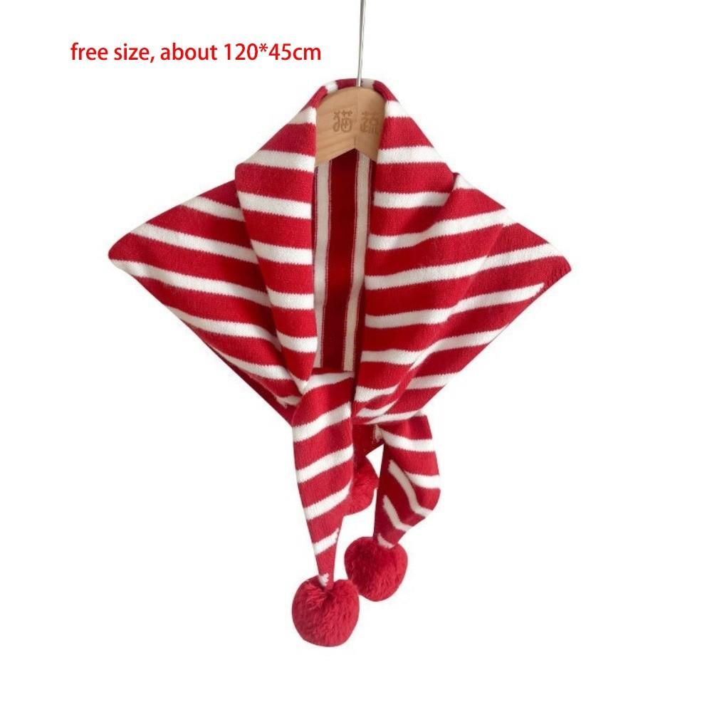 Windproof Knitted Triangular Scarf Soft Headscarf New Shawl  Gift