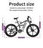 2026 Nuova E-Bike Nathaniel SYR09 2000W 48V 20Ah Ruote Grasse 26" Consegna Rapida UE