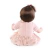 Pinky Soft Vinyl Silicone Reborn Baby Girl Cute Doll 43CM Lifelike Baby Dolls