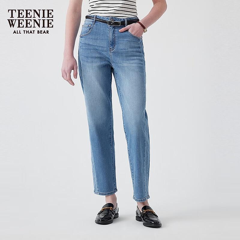 

Teenie Weenie Women s 2025 Summer Spliced Tapered Jeans M