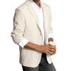 Blazer Uomo Casual Business Stampato Doppiopetto Autunno Taglia Grande