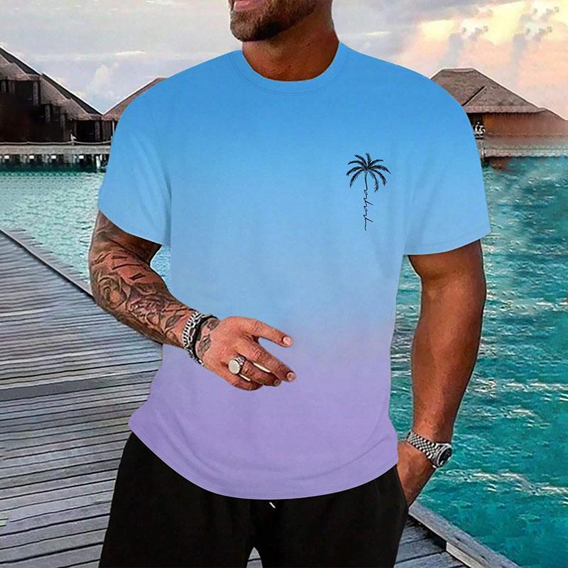 Fashion Men's Temperament Solid Color T Shirt Classic Basic Short Sleeve T Shirt Casual O Neck Men T Shirt Breathable Sportswear