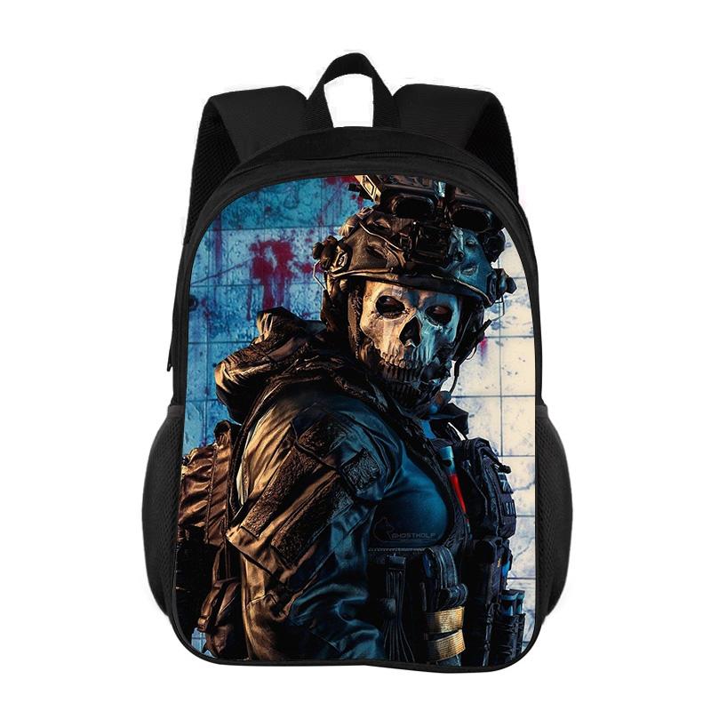 Call of Duty printed backpack new trend large capacity is the best campus companion for primary or secondary school student