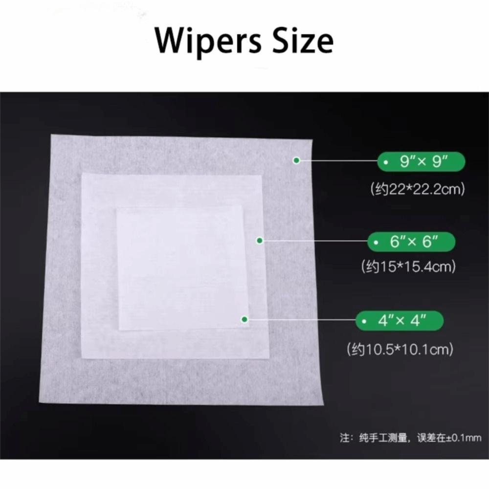 Multi-purpose Cleanroom Wipers 4/6/9 Inch Dust-free Cleaning Paper Non Dust Cloth  Format Printer