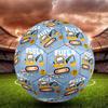 Excavator Theme Size 5 Soccer Ball, Suitable for Both Indoor and Outdoor Matches, a Gift Suitable for Everyone.