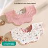 Korean Style 360° Waterproof Baby Bibs - Double-Sided Pure Cotton Gauze