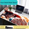 Mouse Pad Office PC Gaming Accessories Keyboard Pad Cartoon Anime Print One Piece Portgas·D· Ace Mousepad Laptop Desk Mouse Mat