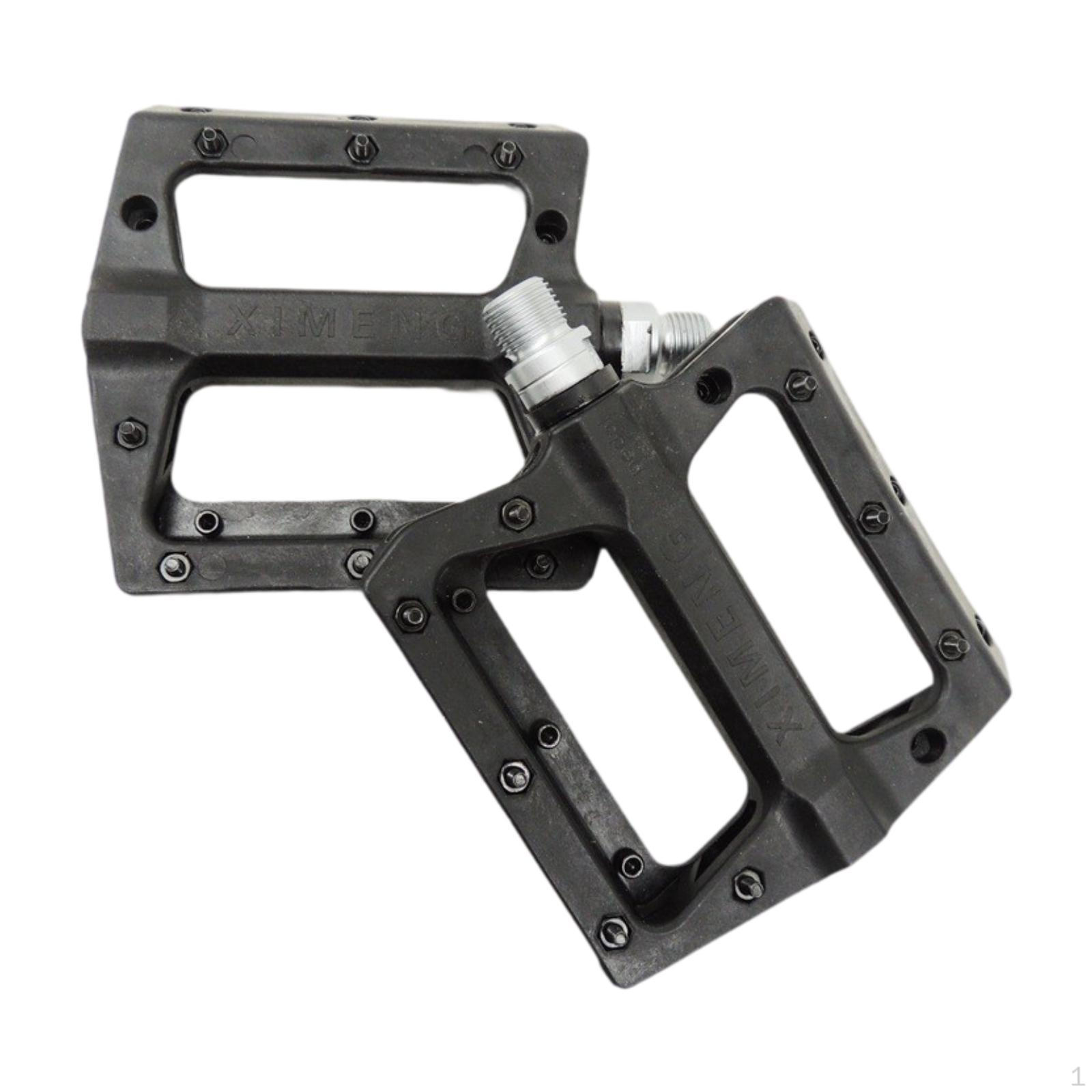 

2Pcs Mountain Bike Pedals Bicycle Wide Flat Pedal Anti Slip Replacement Practical for BMX Road