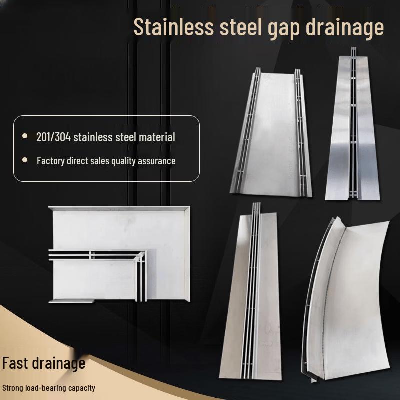 Jundingying 304 Stainless Steel Linear Slot Drain Grate