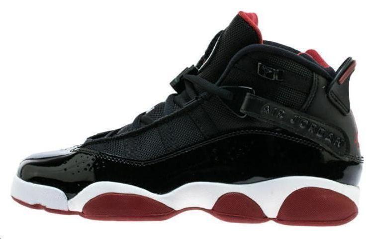 Jordan 6 Rings Черный Varsity Red GS 323419-062 38.5