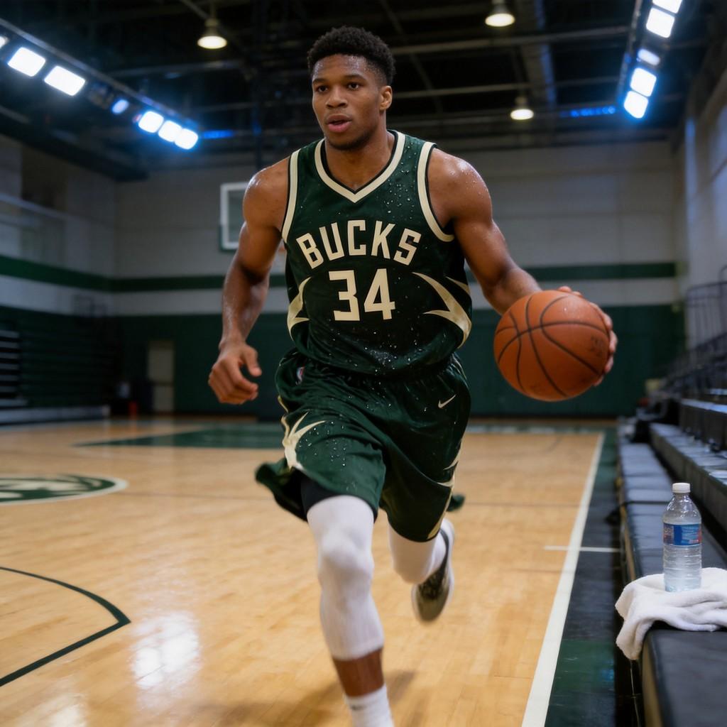 Bucks Basketball Trikots Polyester Atmungsaktives Trikot für Erwachsene
