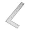 Mini Stainless Steel L-shaped Ruler High Precision Measuring Ruler  Leather Design