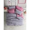 Bedding Set - 1 Duvet Cover 220 X 240 Cm + 2 Pillowcases 60 X 60 Cm - 100% Reinforced Cotton - Pink