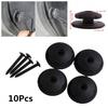 10X Schwarze Hardware Haken Befestigungspunkt Set Für Auto Hinterer Kofferraum Aufbewahrungsorganizer
