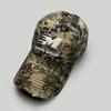 Vier Jahreszeiten Retro Persönlichkeit Camouflage Farbe Alphabet Stickerei Baseballkappe Herren- und Damen-Sonnenschutz Street Lokomotive Kappe