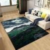 Beautiful Coastline Scenery Carpet for Living Room Bedroom Nursery Room,Outdoor Patio Garden Yard Decor Area Rug,Home Decor