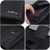 Baellerry RFID Anti Theft Protection Short Wallets for Men Vintage Design Business Card Holder Fashion Purse Cash Bags GZW