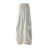 Mens Casual Wide Leg Pants With Drawstring For Streetwear Youth Fashion