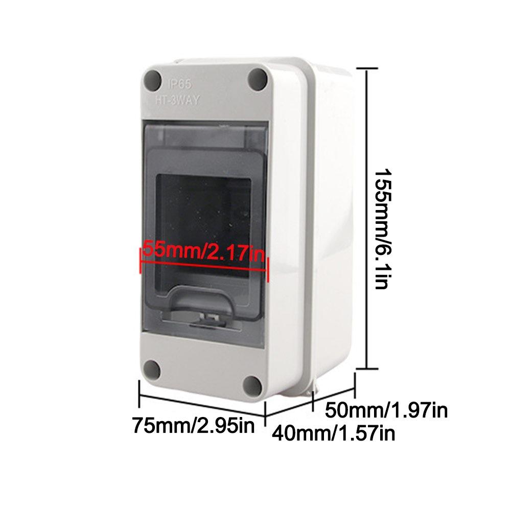 2/3/5/6/8/WAY Junction Box HT Series Circuit Breaker Enclosure Indoor Electrical Systems