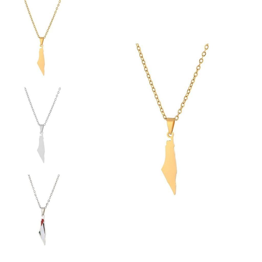 Collier Pendentif Tendance en Acier Inoxydable Pour E-commerce Transfrontalier Forme Géométrique Style Chaîne O