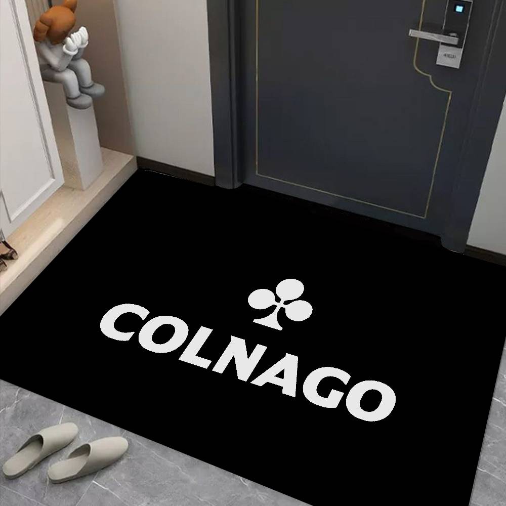 Colnago Logo Room Mats Retro Multiple Choice Living Room Kitchen Rug Non Slip Welcome Rug
