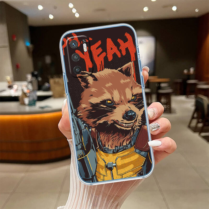 Rocket Raccoon Phone Case for Motorola Edge 20 30 S30 40 50 Fusion Lite Plus Pro Ultra Neo One Action Zoom Hyper Power Macro Vision