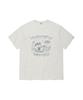 WACKY WILLY Kiki Travel Series Gangneung T-Shirt Light Gray