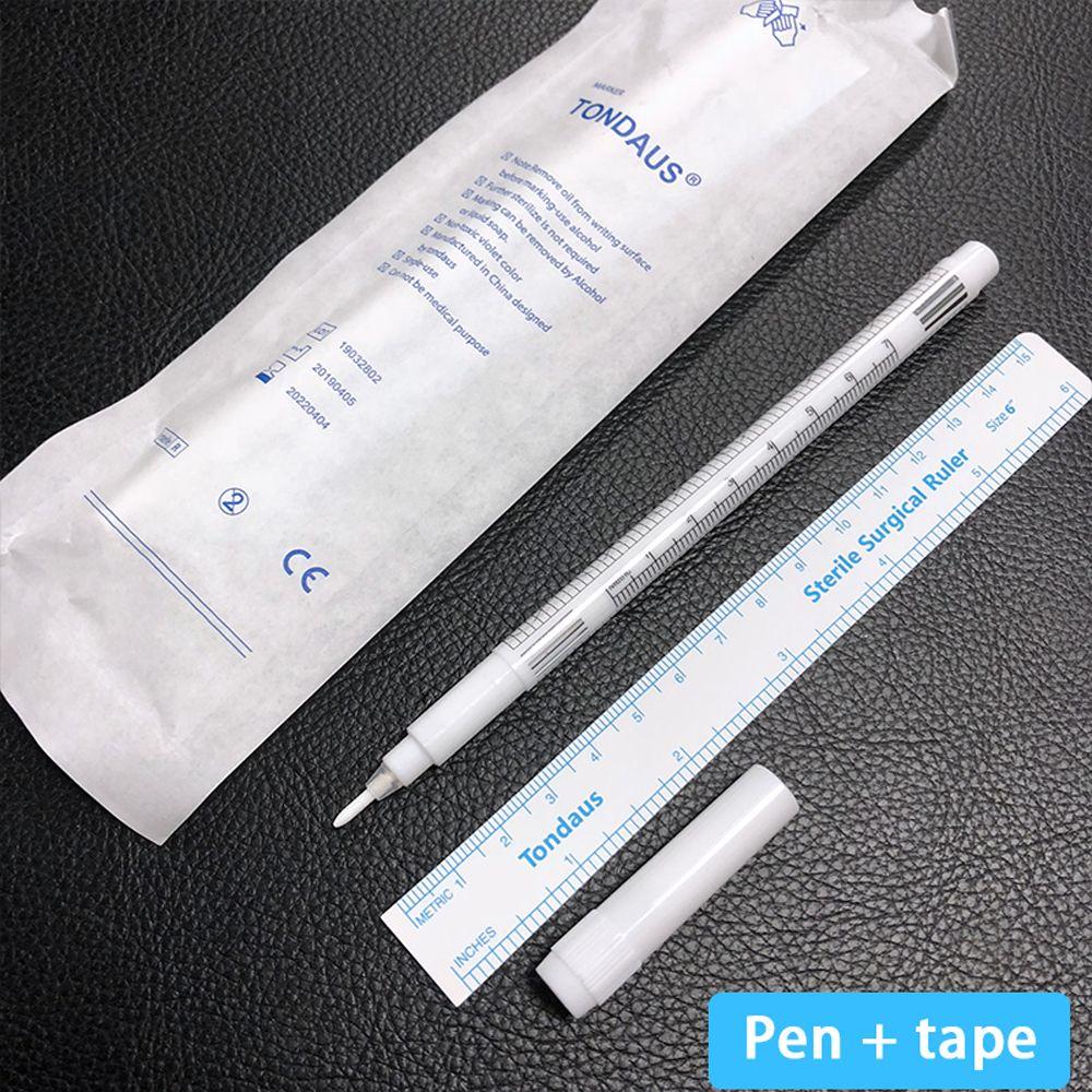Measuring Ruler Accessories Tattoo Microblading Positioning Pen Makeup Tool Tattoo Tool Marker Pen