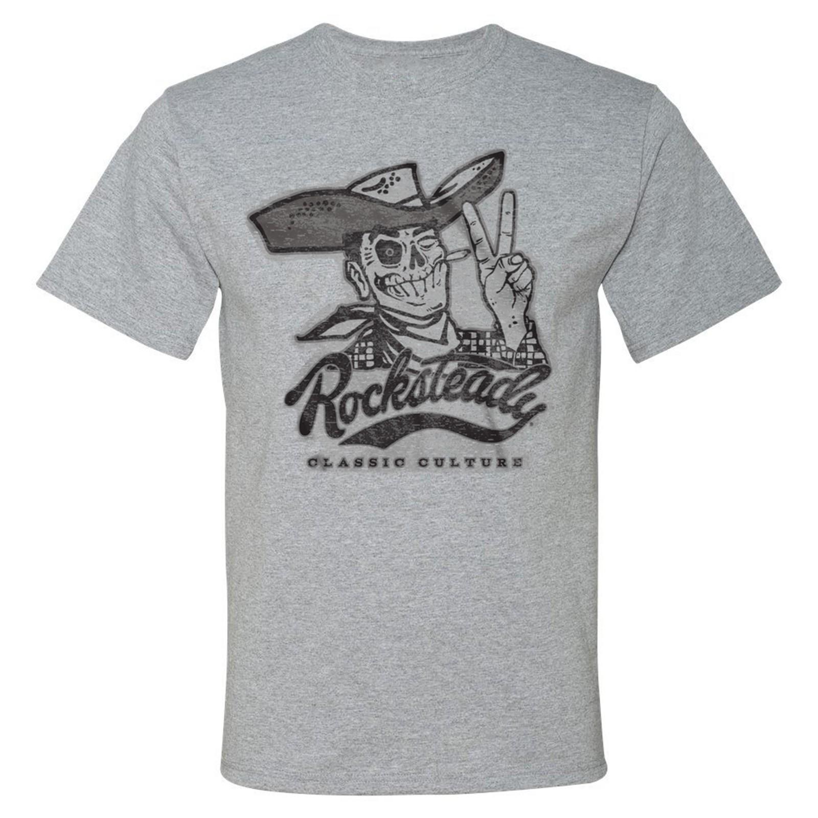 STEADY CLOTHING Rocksteady Howdy Dead Cowboy Athletic Heather T-Shirt 3XL NEW S разноцветный
