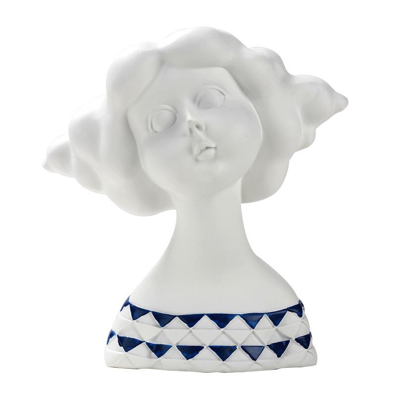 

Nordic Creative Doll Girl Singrina Украшения Гостиная Спальня Детская Комната Модельная Комната Офис Продаж Украшения