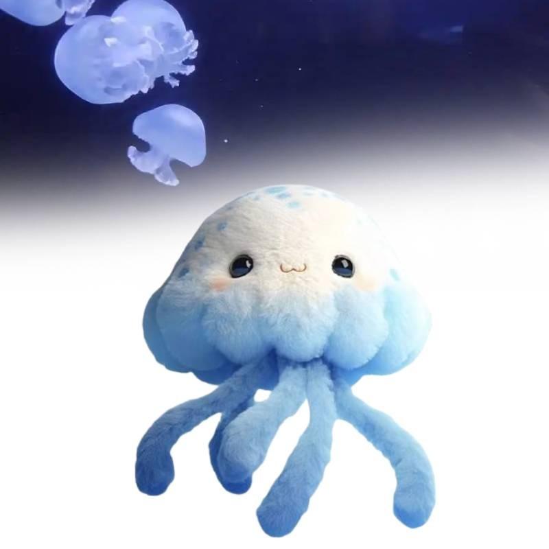 Aquarium Jellycat Jellyfish Plush Toy Pendant Keychain Marine Decoration Animal