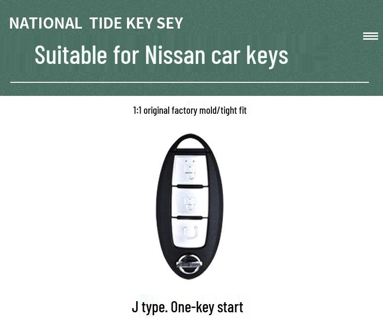 2021-2022 Qijun Autoschlüssel Schutzhülle mit Schloss und Schnalle