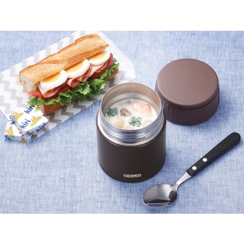 Thermos Vacuum Insulated Soup Jar, 400ml, Mocha, JBQ-400 MC