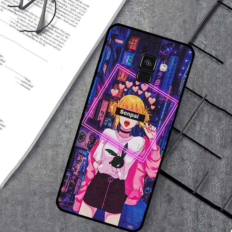 Sugoi Senpai Anime Case For Samsung J3 J5 J7 J1 A3 A5 2016 2017 J4 J6 J8 A7 A9 A6 A8 Plus 2018 Coque Fundas